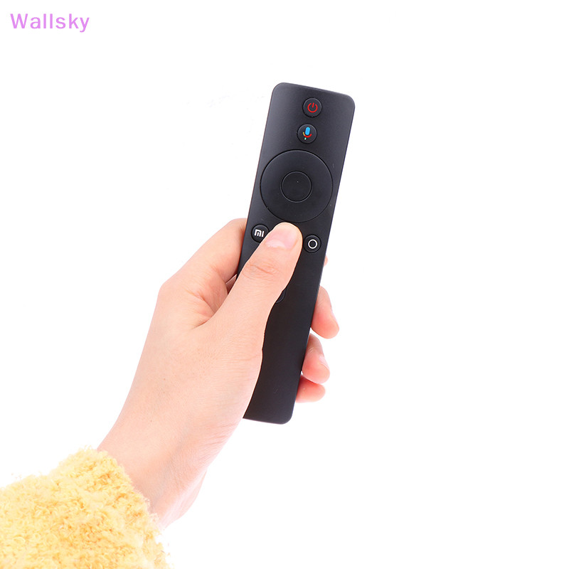 Wallsky&gt; ของแท้ รีโมตคอนโทรล XMRM-00A XMRM-006 010 สําหรับ MI 4A 4S 4X 4K Ultra HD Android TV Xiaomi MI Box S Box 3 กล่อง 4K TV