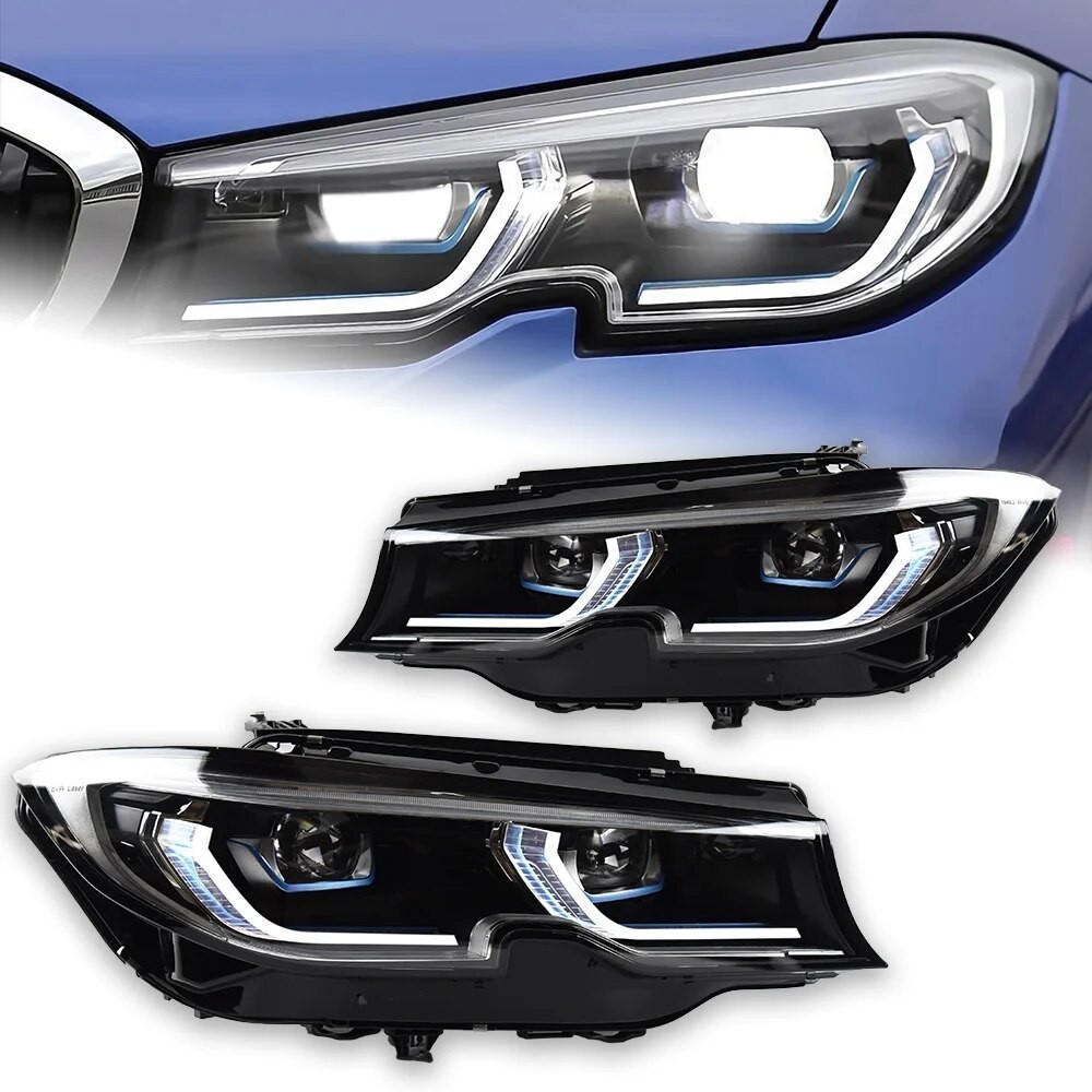 Car Lights for BMW G20 LED Headlight Projector 2019-2021 G28 G80 Head Lamp 320i 325i 330i L335i DRL 