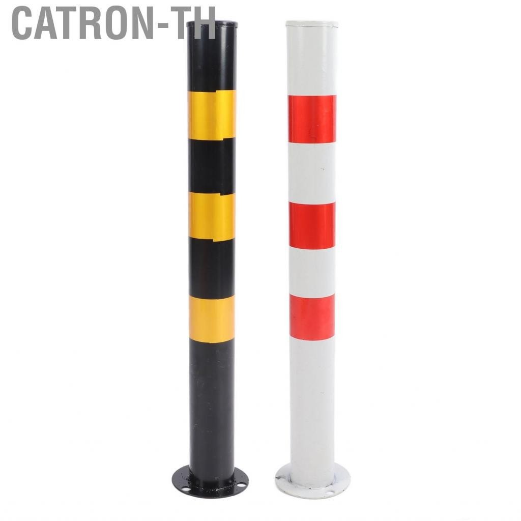 Catron-th Safety Bollard Post  Chamfered Edges 3in Diameter Cold Rolled Steel for Public Activity