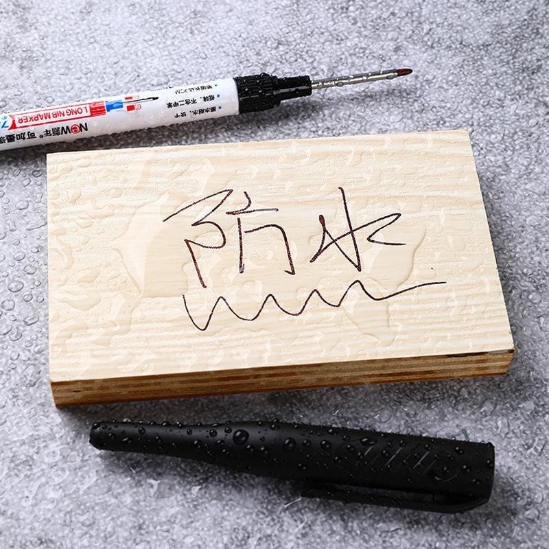 ปากกามาร์กเกอร์ หัวยาว 32 มม. กันน้ํา อเนกประสงค์ สําหรับงานไม้ ห้องน้ํา กระจก กระเบื้อง - รูปที่ 3