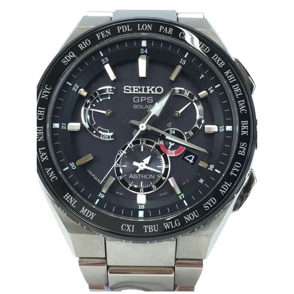 Seiko นาฬิกาข้อมือ Astron Sbxb123 8X53-0Av0 ส่งตรงจากญี่ปุ่น มือสอง
