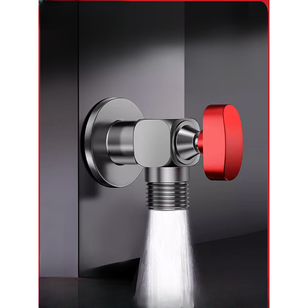 วาล์วหัวบอล ทองแดง ทรงสามเหลี่ยม ขนาดใหญ่ สําหรับเครื่องทําน้ําอุ่น