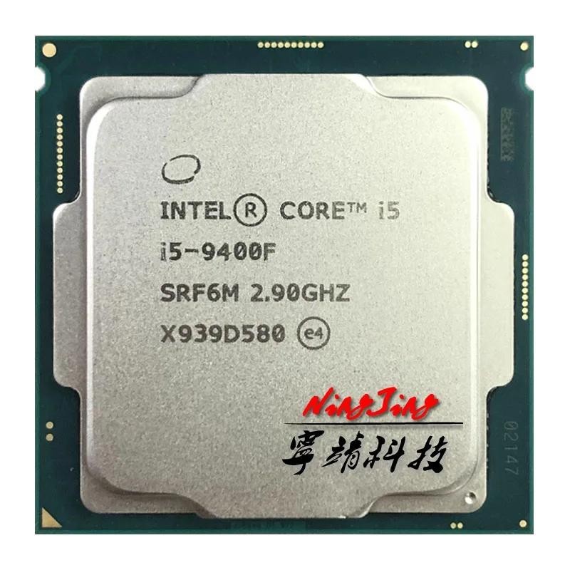 Intel Core i5-9400F i5 9400F โปรเซสเซอร์ CPU หกแกน 2.9 GHz 65W 9M LGA 1151
