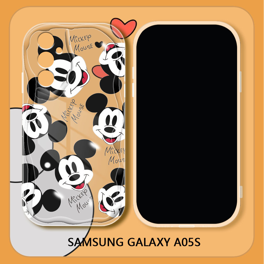 เคสโทรศัพท์มือถือ ซิลิโคนนิ่ม ลายการ์ตูนมิกกี้เมาส์ สําหรับ Samsung Galaxy A55 A35 A15 A25 5G A05S A05