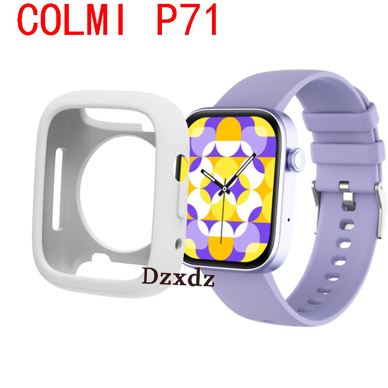 เคสนาฬิกาข้อมือซิลิโคน แบบเปลี่ยน สําหรับ COLMI P71 COLMI P71