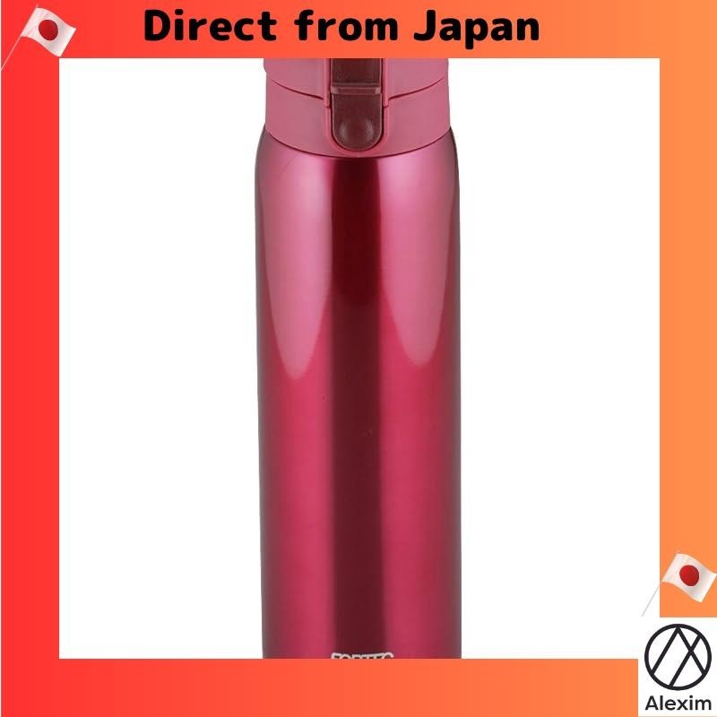 [ส่งตรงจากญี่ปุ่น] Wahei Freiz One-touch Cap ขวดน้ํา 800 มล. สีแดง Fortec Park RH-1274
