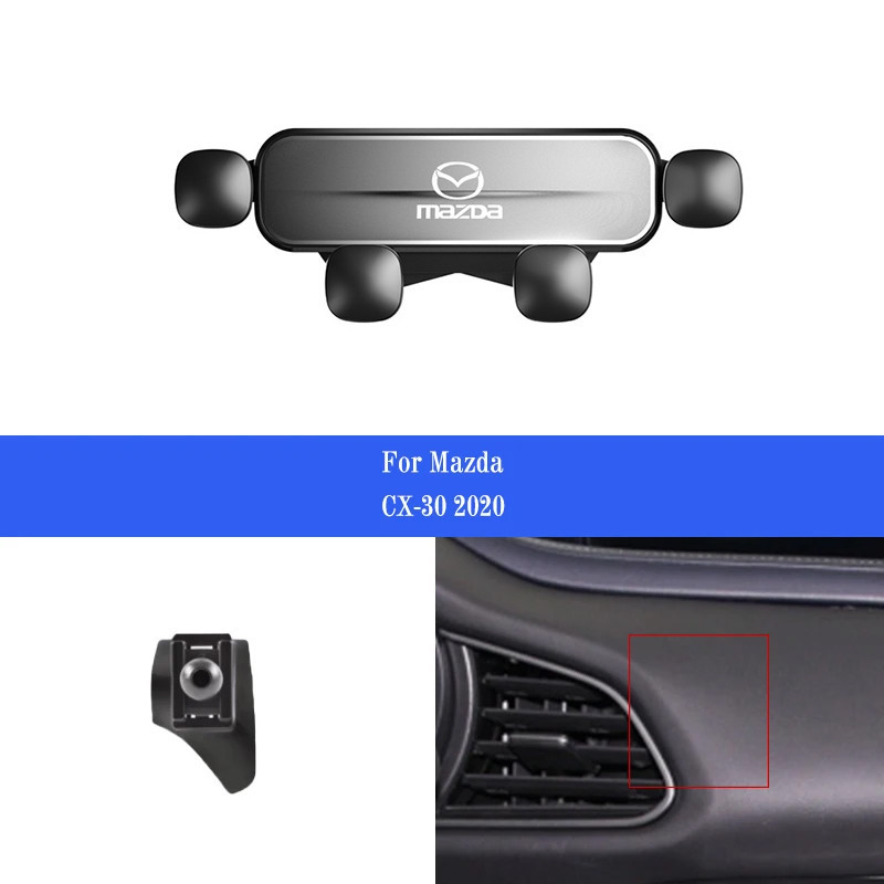 ที่วางโทรศัพท์มือถือในรถยนต์ อุปกรณ์เสริม สําหรับ Mazda CX30 CX 30 2020