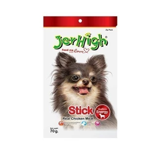 Jerhigh Stick ขนมสุนัข เจอร์ไฮ ขนาด 50-60 g. แบบซอง