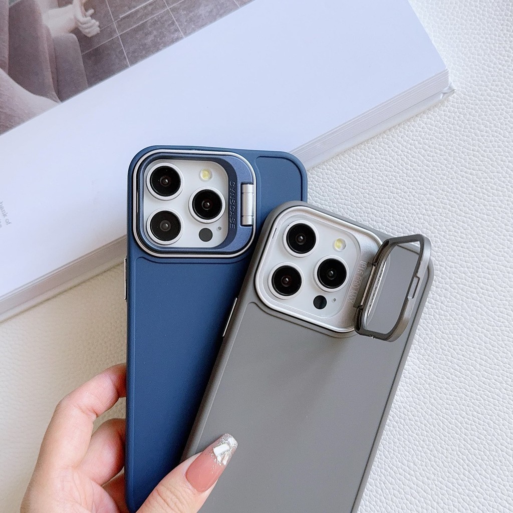 เคส OPPO A16 A5S A12 A18 A38 A79 A98 A78 A58 A57 A77 A16K A15 A15S A9 A5 2020 F9 PRO A77S A74 A95 A96 A76 A36 4G 5G เคสโทรศัพท์มือถือ ซิลิโคน พร้อมที่ตั้งวาง สีแคนดี้ สําหรับ