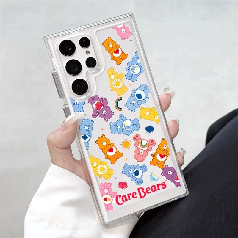 เคสโทรศัพท์ A05 A05S SAMSUNG A55 5G A15 A25 A35 A14 A24 A34 A54 S24 S22 S23 FE ULTRA เคสใส กียกระแทก ลายการ์ตูน น่ารัก