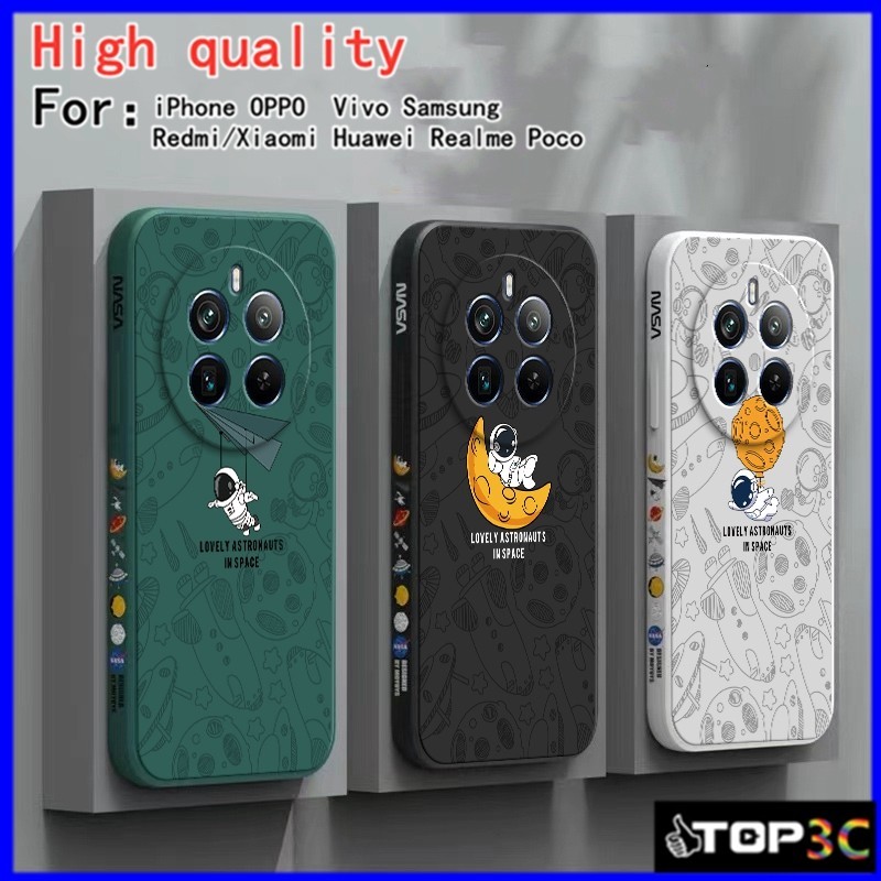เคส Realme 12 + 5G / Realme12 Pro Plus 5G / 11 Pro Plus / 10 Pro Plus 5G / 9 Pro Plus / 9i 5G / 10T / 8 Pro / 8 5G / 7 5G / 7 Pro / Realme 6 Pro เคสโทรศัพท์มือถือ ลายอวกาศ Nasa สําหรับ tkr