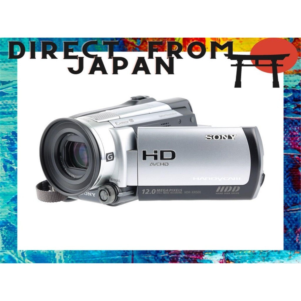 [มือสอง] 《 สินค้าดี 》 SONY HDR-XR500V HDD กล้องวิดีโอความละเอียดสูงเต็มรูปแบบ 4.15 ล้านพิกเซลกล้องวิดีโอดิจิตอลการแสดงกีฬาวัน