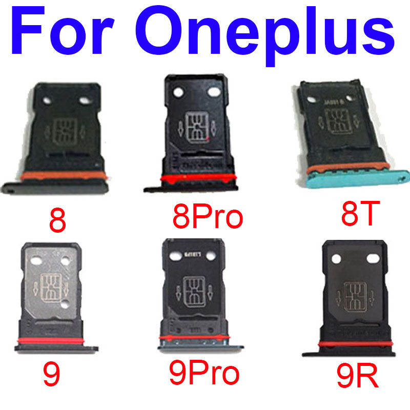ถาดใส่ซิมการ์ด สําหรับ OnePlus 8/8T/8 Pro/9/9 Pro/9R