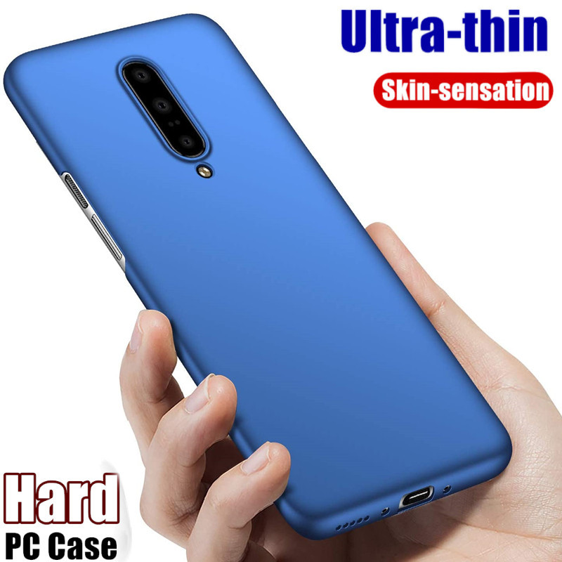 สําหรับ OnePlus 7 Pro GM1910 GM1911 GM1913 GM1915 GM1917 Minimalist Ultra Thin Slim Fit Hard PC ป้อง