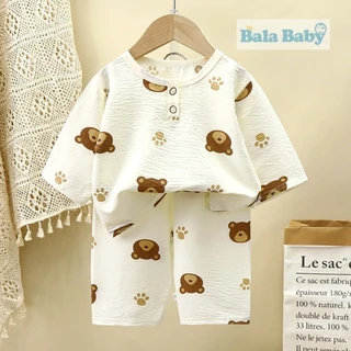 ชุดนอนเด็ก 5 ส่วน เสื้อผ้าเด็ก เสื้อ+กางเกง พิมพ์ลายน่ารักๆ Size80-120 cm SYC09