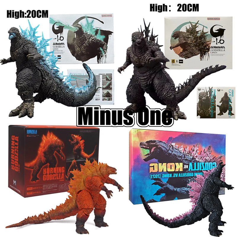Shmonsterarts Minus One Godzilla Action Figure NECA Godzilla 2024 Articulado Model