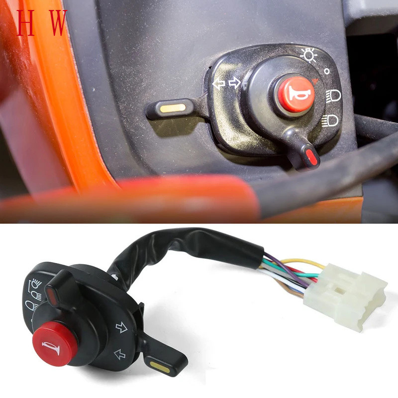 ไฟเครื่องรถแทรกเตอร์ 12 รูและ 9 ปลั๊กสวิตช์ 5T057-4224-2 5T171-42240 5T057-42240 สําหรับ Kubota 588I