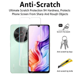 Nubia V80 Max 4G Nubia V70 Max 4G 2In1 กระจกนิรภัยแบบเต็มหน้าจอป้องกันฟิล์มกล้องสําหรับ ZTE Blade V70 Max BladeV70 Max 4G 2025 โทรศัพท์ป้องกันหน้าจอฟิล์มสําหรับ ZTE Nubia V70 Max 70Max 4G