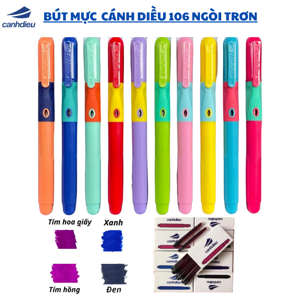 Kite Pen 106 ปลายปากกาเรียบ. ปากกาหมึกซึมนักเรียน Kite Pen 202 ปากกาหมึก ปากกาหมึกซึม CD106