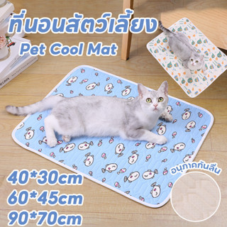 ที่นอนสัตว์เลี้ยง ที่นอนแมว Pet Cool Mat เบาะหมา ที่นอนเย็น …