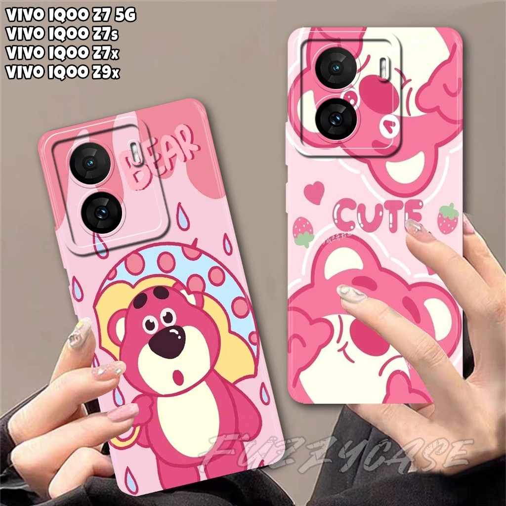 MS Case HP Vivo IQOO Z7 5G / Z7x / Z7s / Z9x Softcase Pro Camera ล่าสุด LS01 - Casing HP - Maxcasee