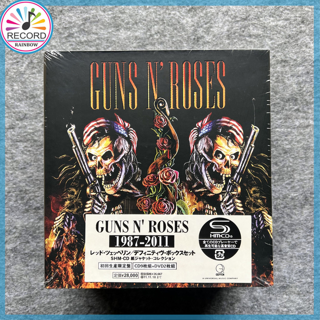 Guns N' Roses 1987-2011 9CD + 2DVD Box Set Original [Sealed] Brand New TH2
