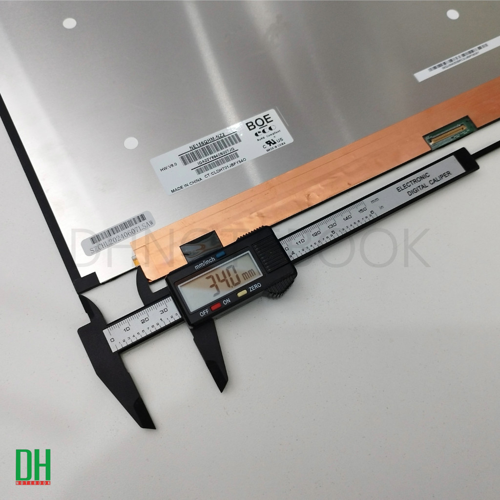 หน้าจอพาร์ท NE156QHM-NZ2 อะไหล่สำหรับ ASUS G533 | หน้าจอ 15.6 นิ้ว 240Hz ทดแทนโมเดล NE156QHM-NZ1 โปร