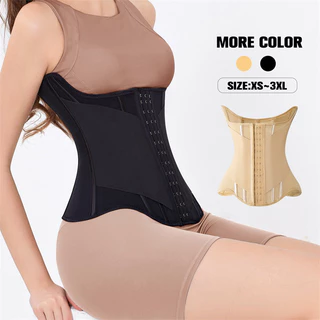 Wechery Body Shaper Corset เอวเทรนเนอร์เข็มขัดกระชับสัดส่วนผู้หญิง Belly Modeling Strap Shapewear Girdle