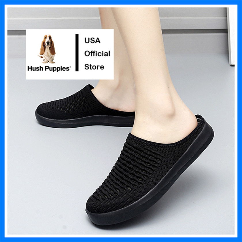 Hush Puppies รองเท้าผู้หญิง รองเท้าแตะหนังลําลอง รองเท้า Boat Shoes รองเท้าโลฟเฟอร์ ฤดูร้อน