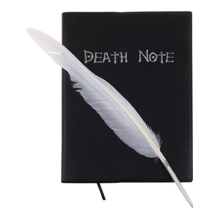 สมุดโน้ต death note เดธโน้ต พร้อมปากกาขนนก ขนาด20.7*14.7CM