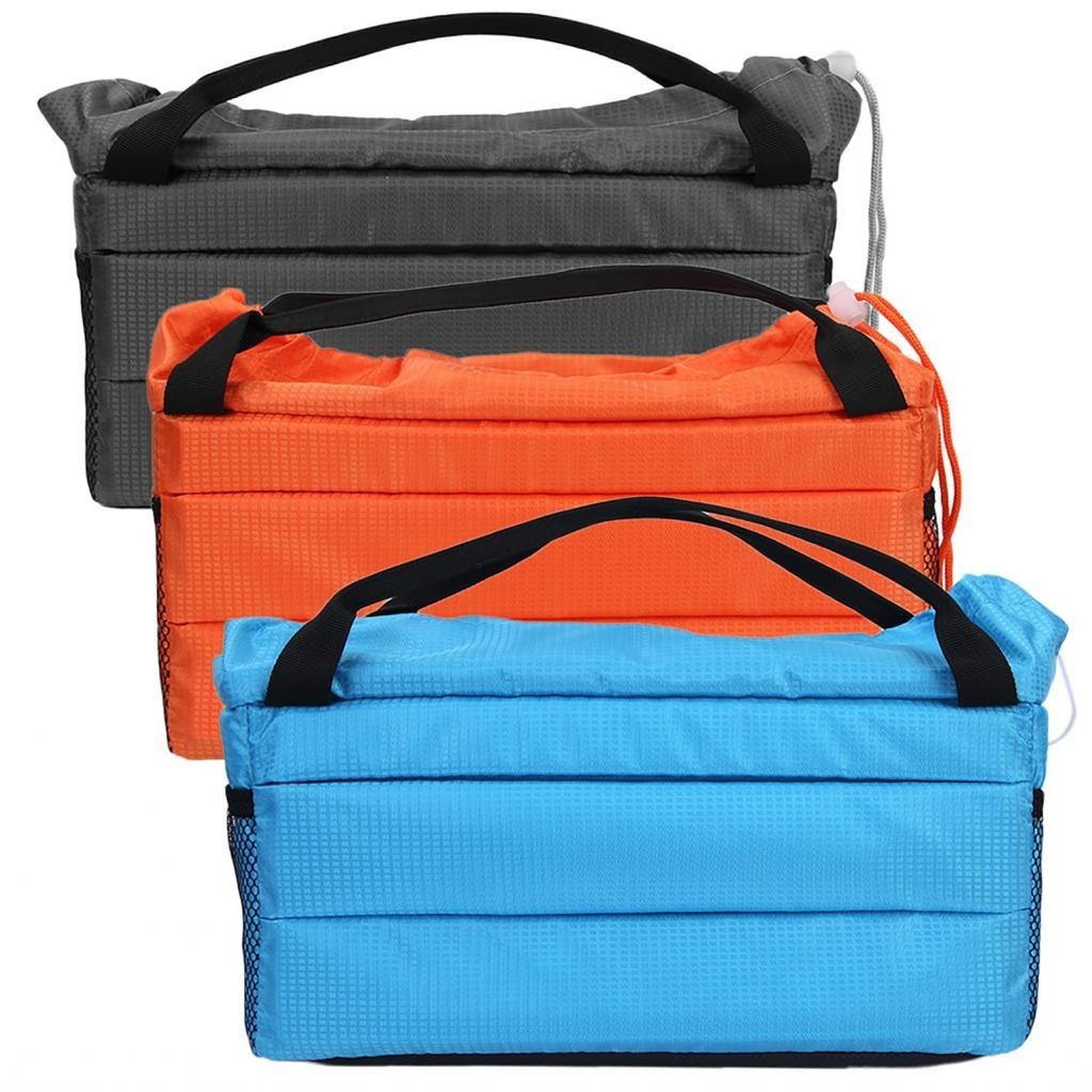 Concon กระเป๋าถ่ายภาพใส่เบาะกล้อง DSLR Partition Protection Case พร้อมฝาปิดและที่จับ Zaino Fotografico
