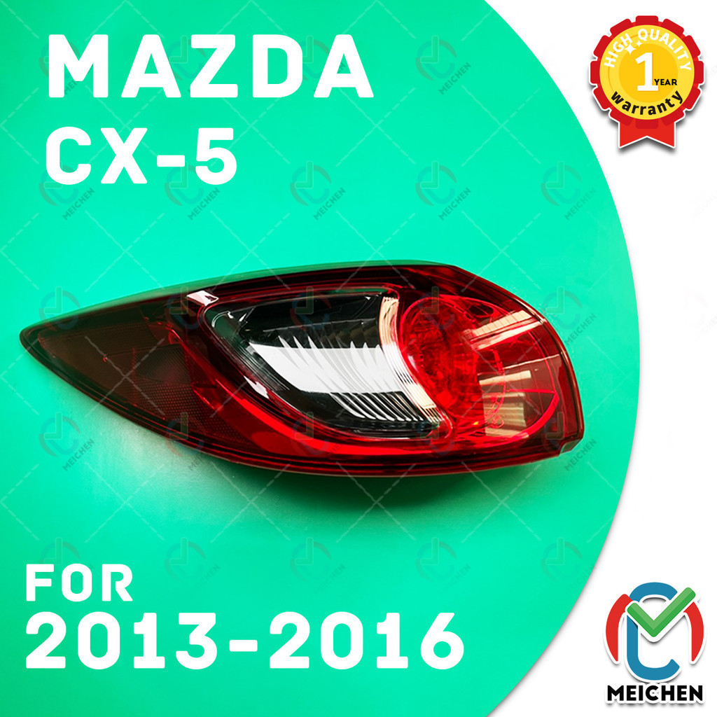 Mazda Cx 5 Cx-5 cx5 ไฟท้าย (2013-2016) ไฟท้าย ไฟท้ายไฟเบรคไฟท้าย​แต่ง​ โคมไฟท้าย เสื้อ​ไฟท้าย ทับทิม