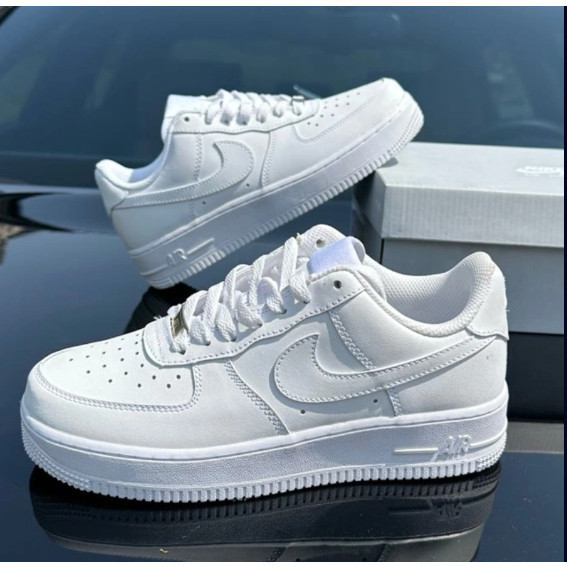 ♞,♘ Nike Air Force 1 Low 07 white สีขาว