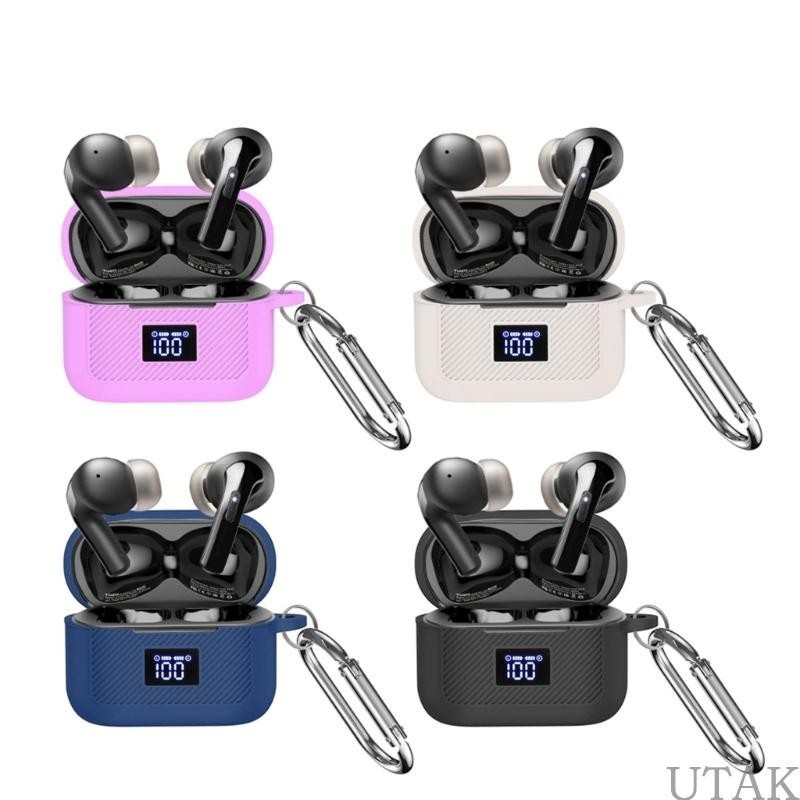 Utake เคสซิลิโคน กันลื่น กันรอยขีดข่วน สําหรับหูฟัง TOZO T20
