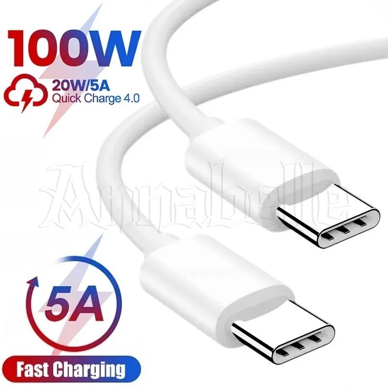[ขายดี] สายชาร์จเร็ว 100W PD Type-C เป็น Type-C 10A USB-A เป็น Type-C ขนาด 1 ม. 1.5 ม. 2 ม. สําหรับสมาร์ทโฟน แท็บเล็ต คอมพิวเตอร์