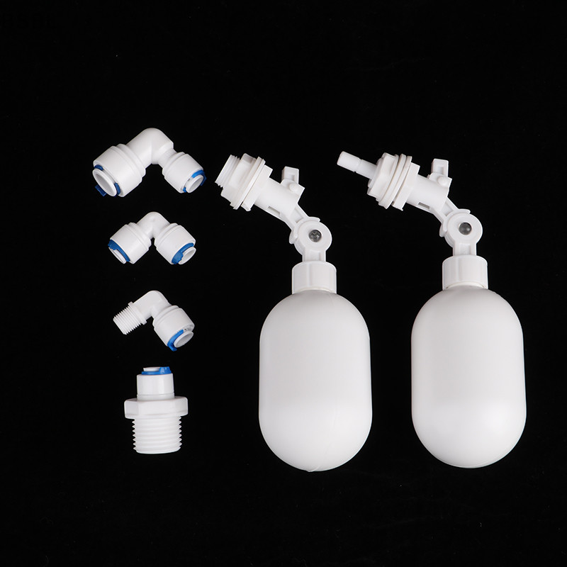 BSBL ระดับน้ําควบคุมระบบ Reverse Osmosis 1/4 "3/8" วาล์วลอย Aquarium Fish Water Dispenser วาล์วลอย BL