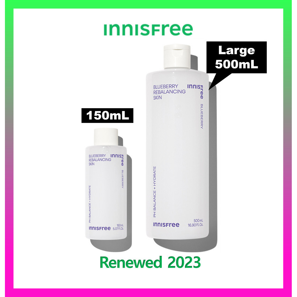 Innisfree บลูเบอร์รี่ปรับสมดุลผิว / Innisfree Blueberry Rebalancing Skin (150mL, 500mL)