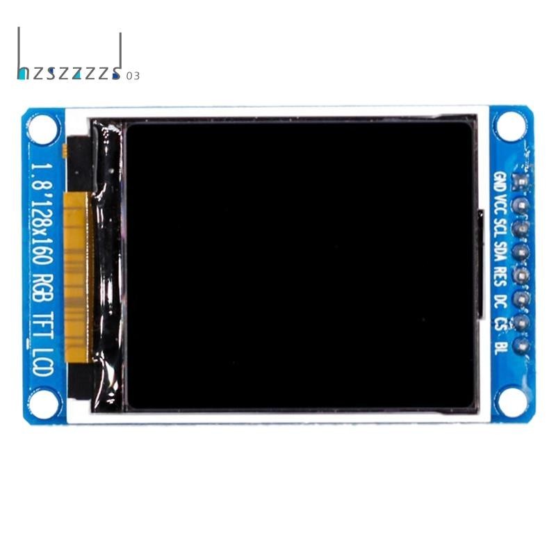 【hzszzzzs03】โมดูลหน้าจอ Lcd 1.8 นิ้ว 128x160 RGB SPI TFT LCD ST7735S 3.3V แบบเปลี่ยน