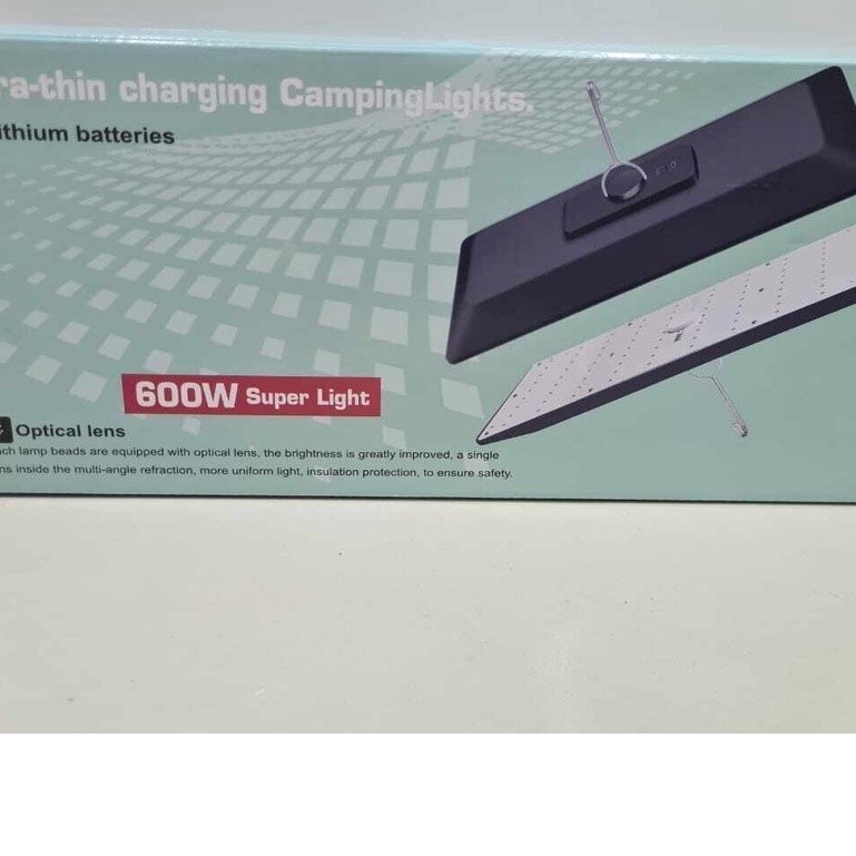 ไฟแคมป์ชาร์จบางพิเศษ dc5 - 2a max 600 WATT