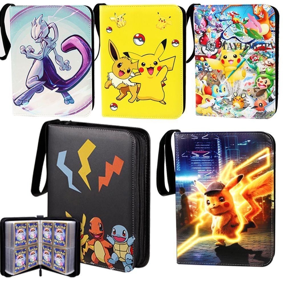Taylor2pv อัลบั้มการ์ดเกม Pokemon Kawaii Charizard Card Book Pokemon Map ของเล่นสําหรับเด็ก