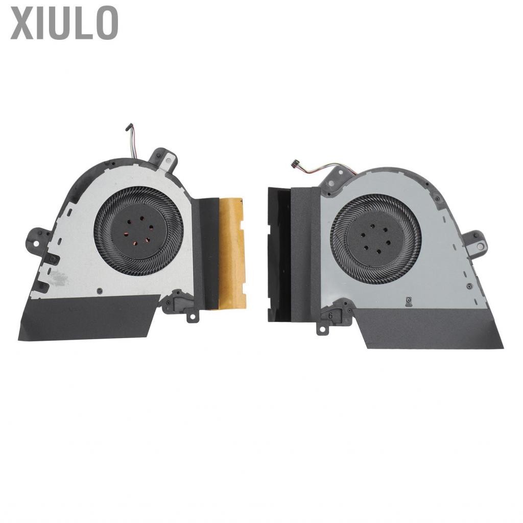 Xiulo Laptop Replacement Fan  Cooling Compact Reliable 4 Pin Power Connector for Asus ROG Zephyrus GA502D GA502DU