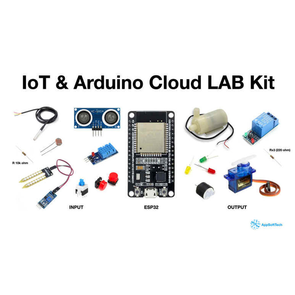 ชุดทดลองESP32 IoT และ Arduino Cloud LAB Kit ESP32