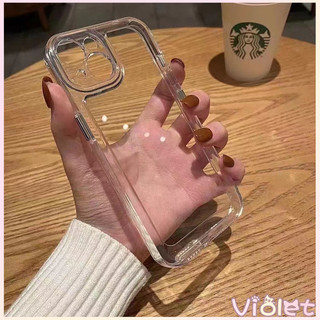 🔥Violet🔥เคส โทรศัพท์มือถือ เคสไอโฟน 1315 pro maxสำหรับรุ่น 11/12/13/14 Plus 14 15 16 XR นิ่มกันกระแทก  เคสโทรศัพท์, #036