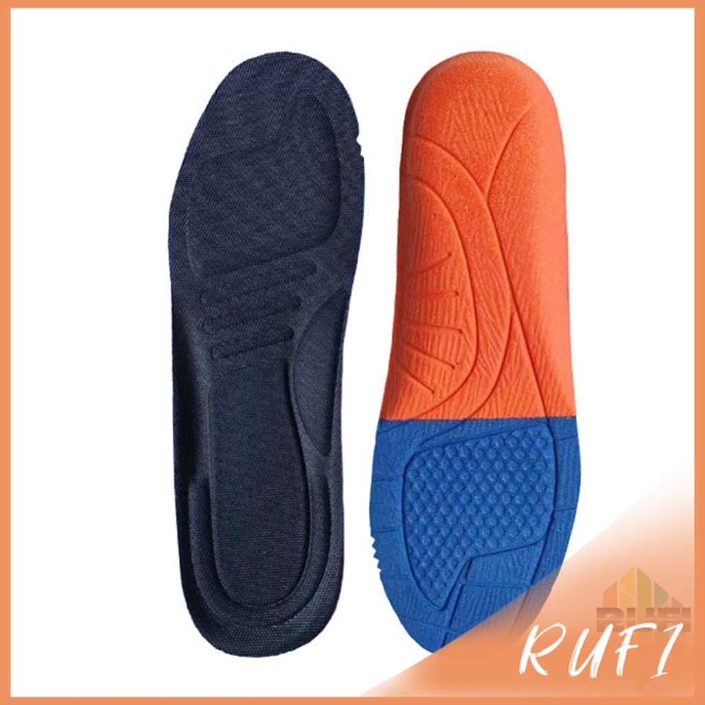RUFI แผ่นรองเท้าเพื่อสุขภาพ แผ่นเสริมรองเท้าดูดซับแรงกระแทก ระบายอากาศได้ดี  insoles