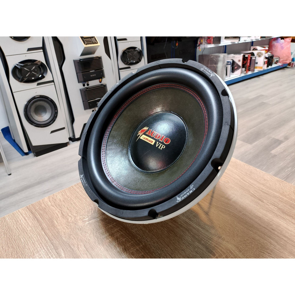 11Subwoofer M-AUDIO รุ่น MV-1201VIP 12นิ้ว โครงหล่อ รองรับกำลังขับสูงสุด2000W เเม่เหล็ก20mm 2ก้อน 4o