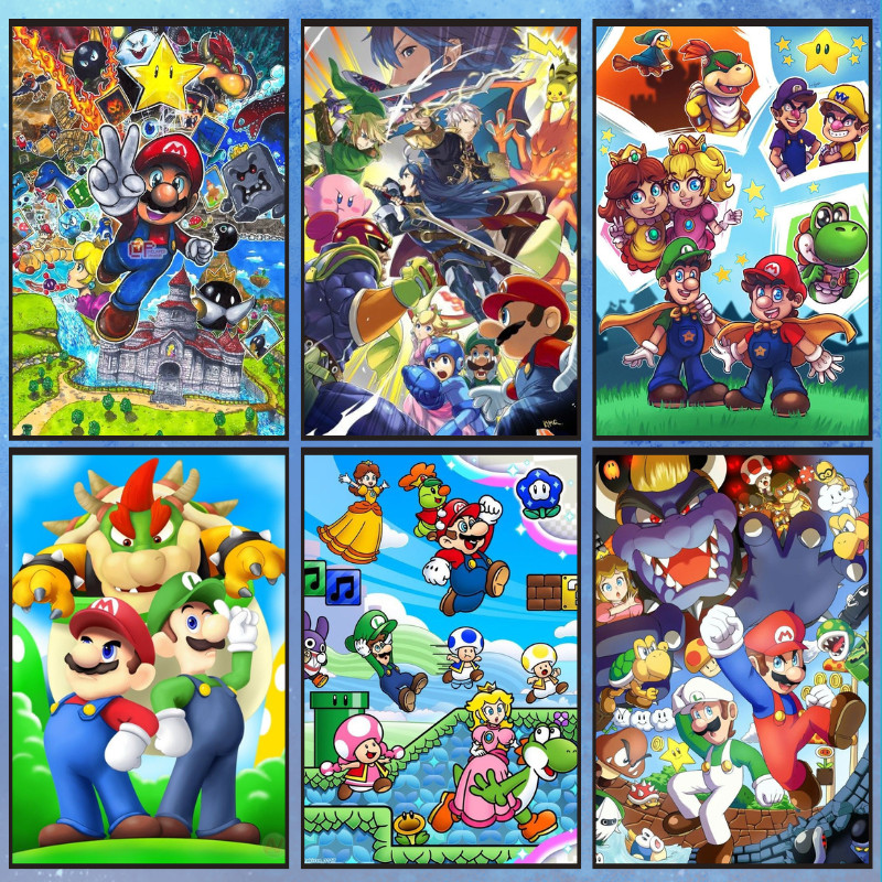 📣พร้อมส่ง📣【Mario】jigsaw puzzle-จิ๊กซอว์-300-1000-ชิ้น- ชิ้นของเด็ก จิ๊กซอว์ไม้ 1000 ชิ้น จิ๊กซอว์ 1000 ชิ้นสำหรับผู้ใหญ่ จิ๊กซอ จิ๊กซอว์ 500 ชิ้น🧩315-2 จิ๊กซอว์ 1000 ชิ้น สำหรับ ผู้ใหญ่ ตัวต่อจิ๊กซอว์ จิ๊กซอว์ การ์ตูน