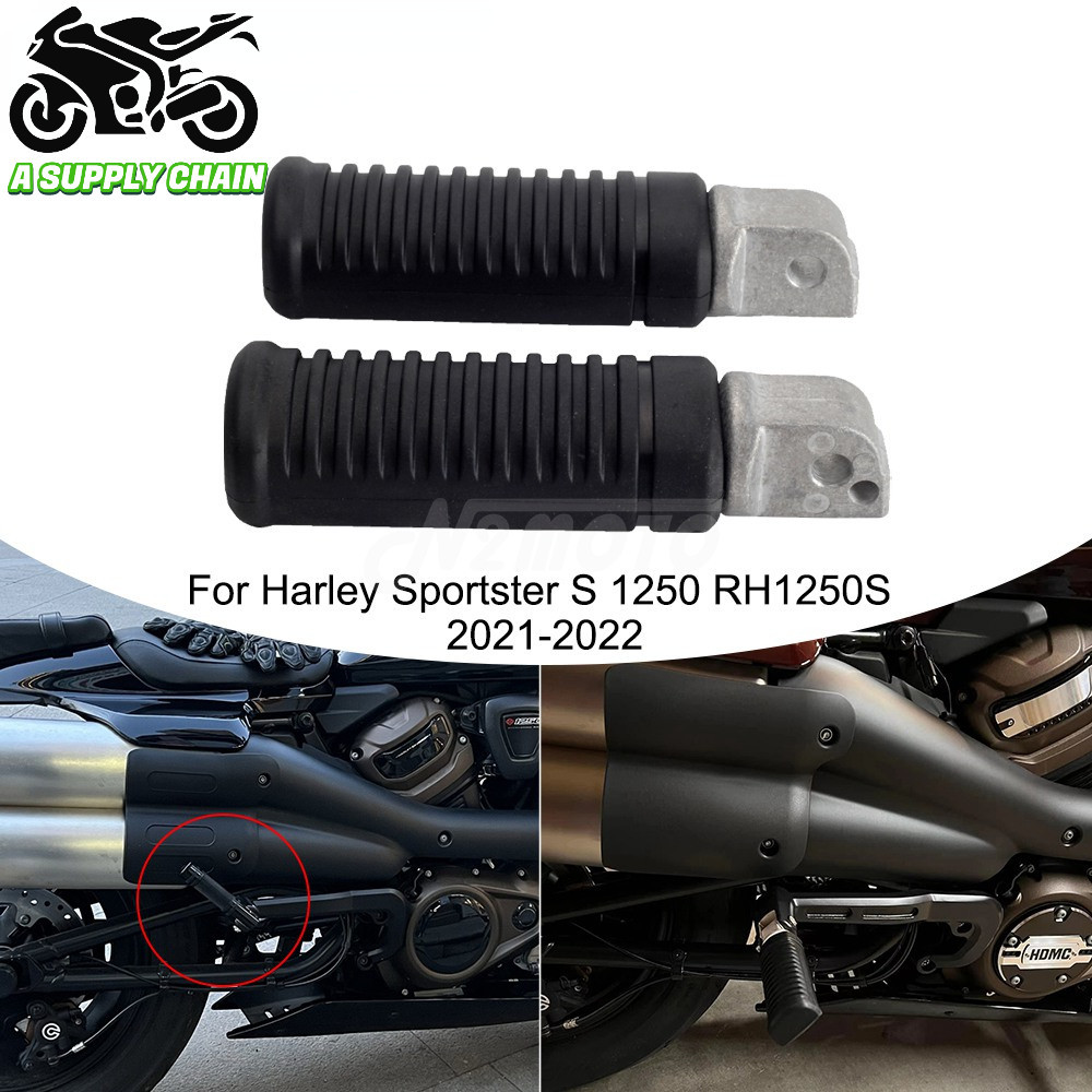 ที่พักเท้าผู้โดยสารรถจักรยานยนต์ อุปกรณ์เสริม สําหรับ Harley Sportster S 1250 RH1250S RH 1250 2021-22
