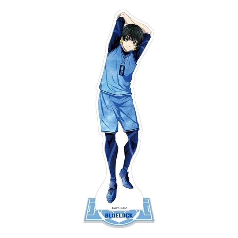 พวงกุญแจ, Standee Blue Lock Isagi Nagi Meguru Chigiri Reo Sae Itoshi Rin Baro 36 อุปกรณ์ตกแต่งโต๊ะ