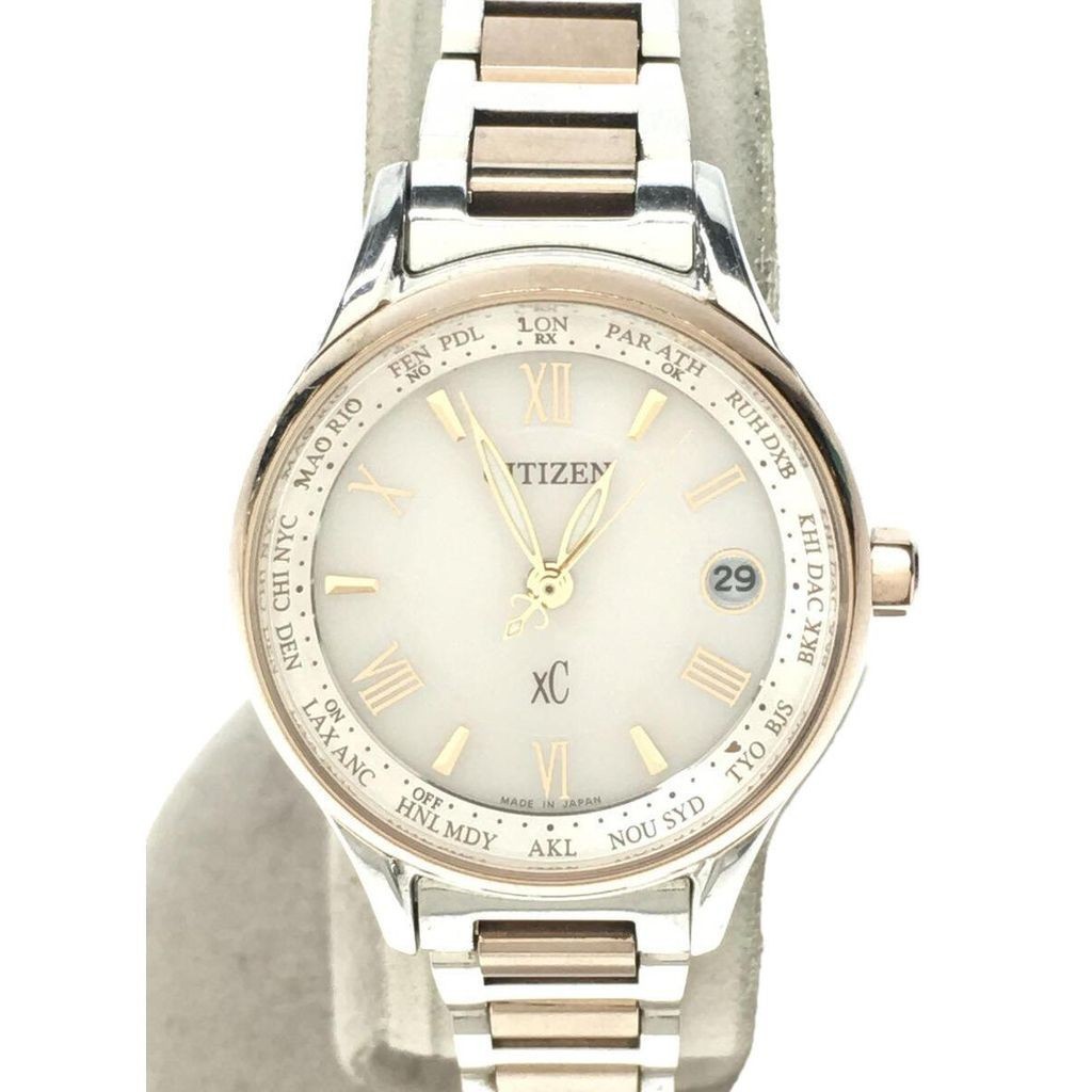 Citizen I 5 Wrist Watch gold Silver Women Direct from Japan Secondhand