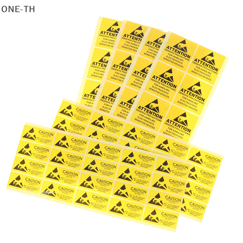 One-th สติกเกอร์ฉลากเตือน ESD 40 ชิ้น